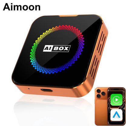 Aimoon Orange Wireless CarPlay Adapter