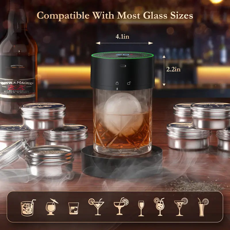 Amzseat Electric Whiskey Smoker Set