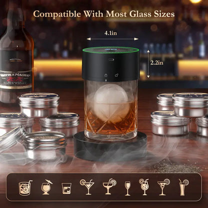 Amzseat Electric Whiskey Smoker Set