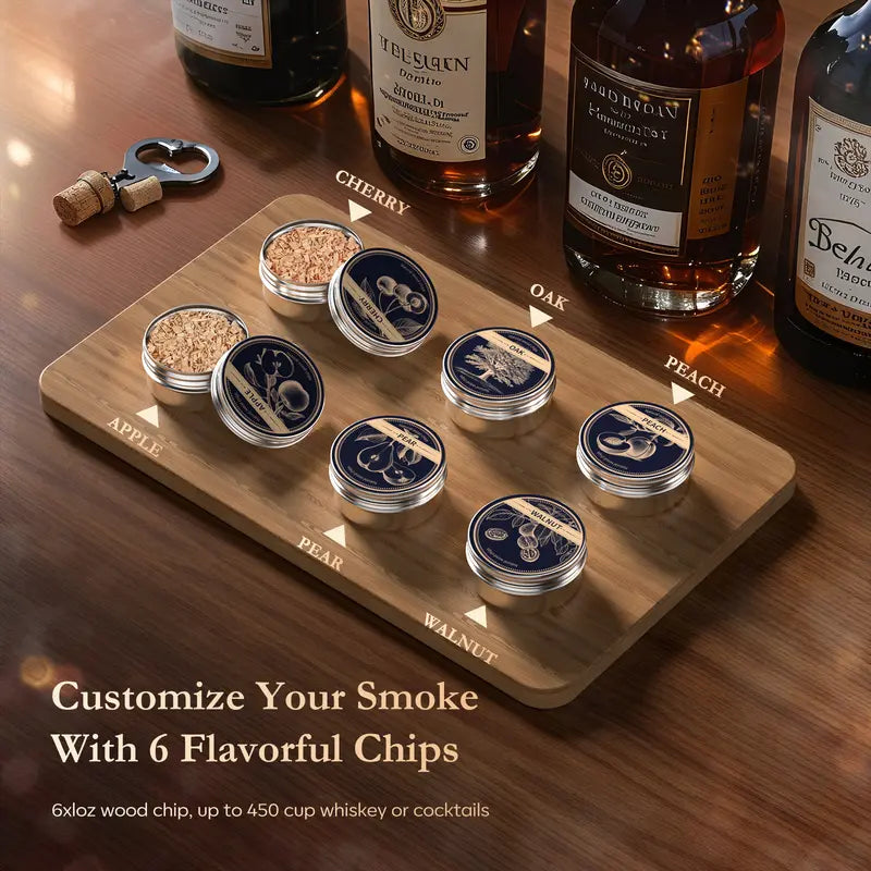 Amzseat Electric Whiskey Smoker Set