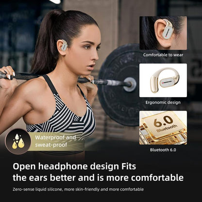 Monster open-back microphone headphones, suitable for running, working out, driving, going to school, etc.—Gifts for Men & Women