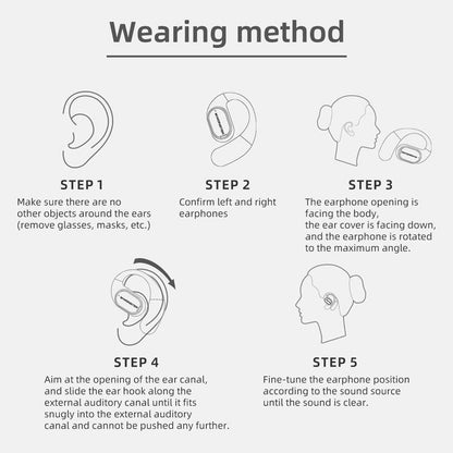 Monster open-back microphone headphones, suitable for running, working out, driving, going to school, etc.—Gifts for Men & Women
