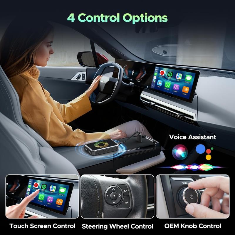 LAMTTO Wired to Wireless Carplay Adapter