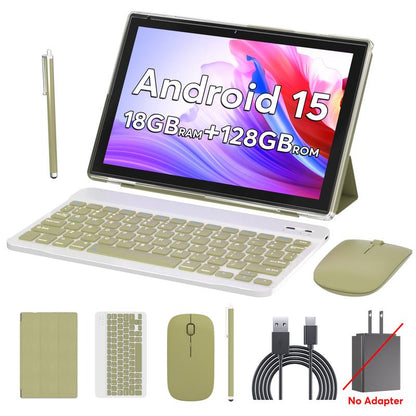 PEICHENG 2026 Android 15.0 Tablet with 10.1"