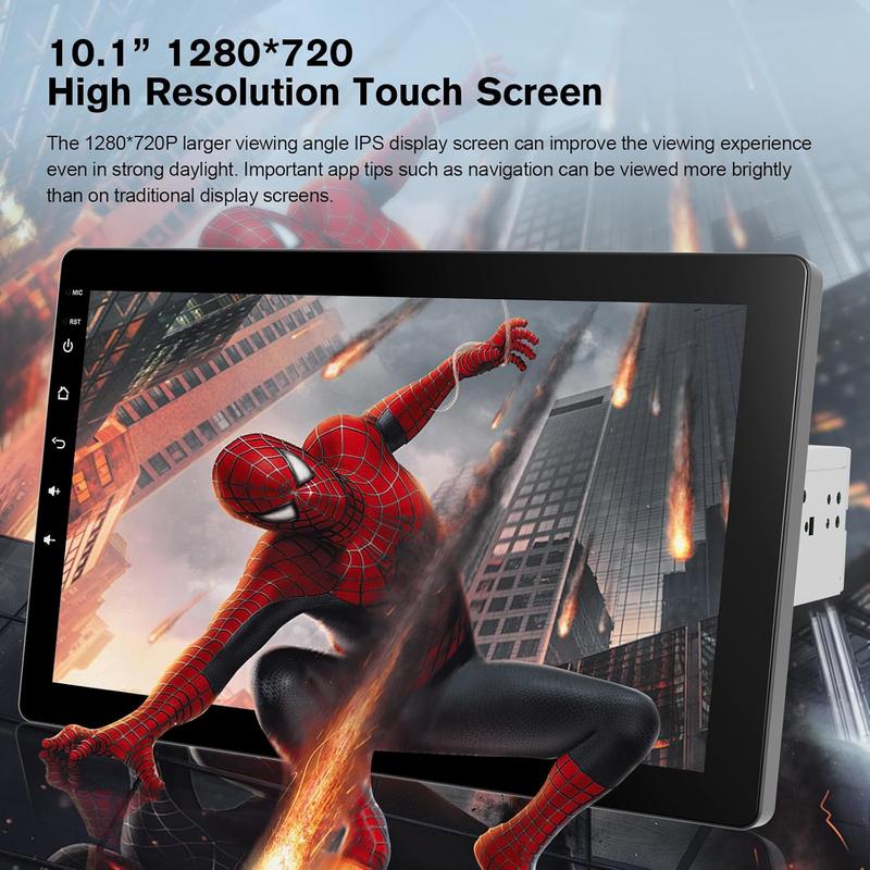 Haudio 10.1″ Rotatable Touch Screen Car Stereo