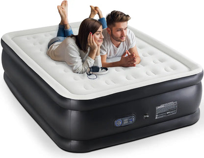 Inflatable Mattress Airbed with Built-in High Capacity Pump