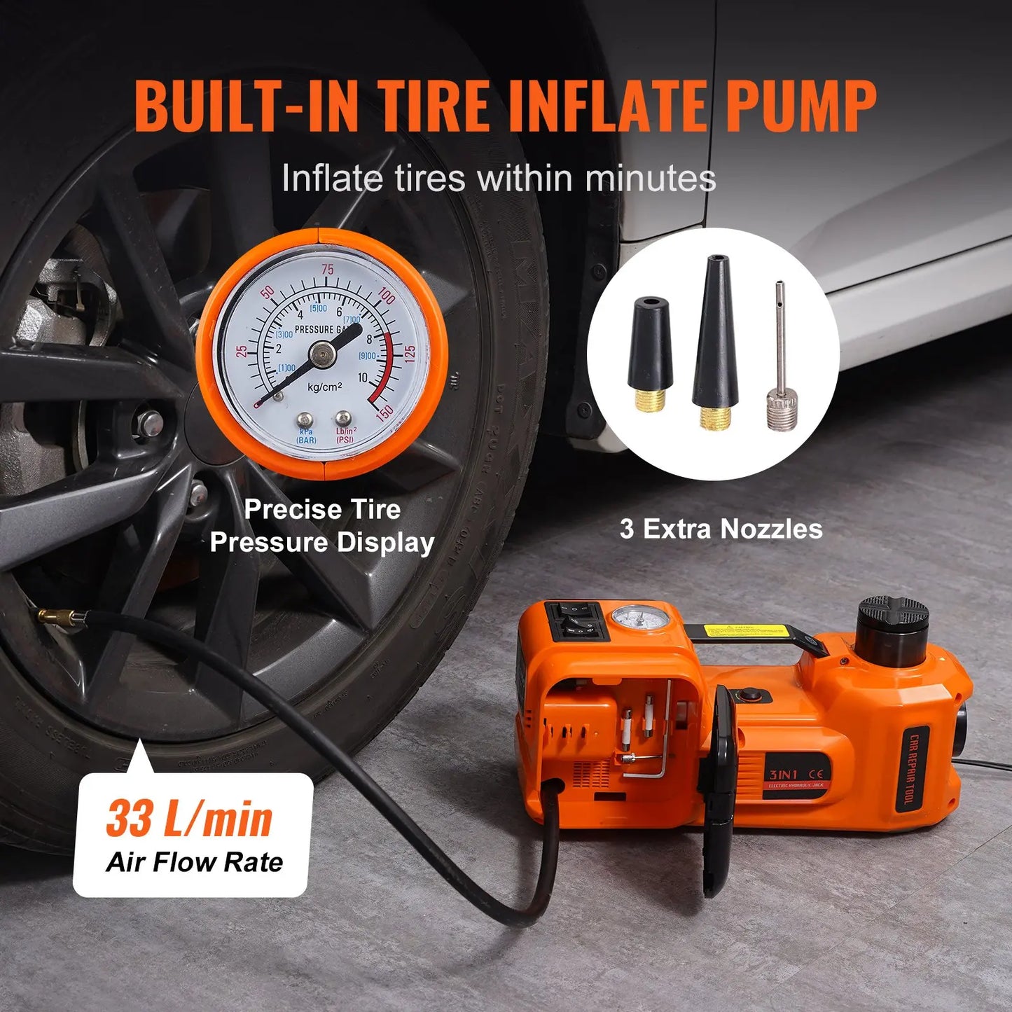 VEVOR Electric Car Jack Set