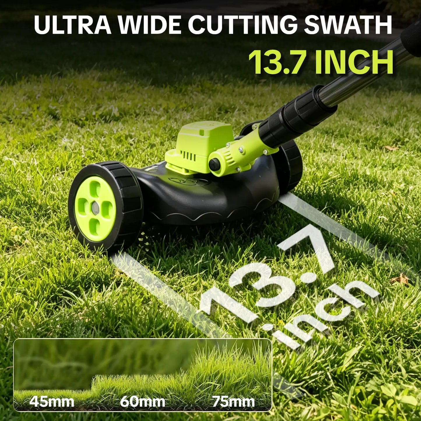 Cordless Lawn Mower, Garden Tool (Mower, Trimmer, Edger)